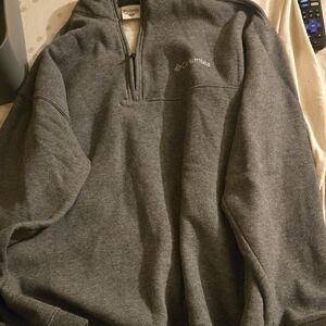 Columbia Men's Charcoal Zip-Up Sweater